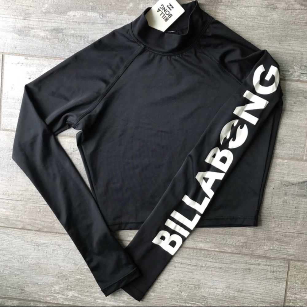 π₯π₯BILLABONG - CROPPED LS RASHGAURD TOPπ₯π₯ - Picture 3 of 5